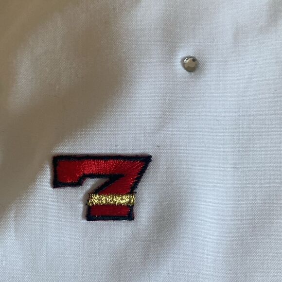 Get Lucky White Casino Cool Shirt 3/4 Length sleeve size Large - Picture 6 of 8